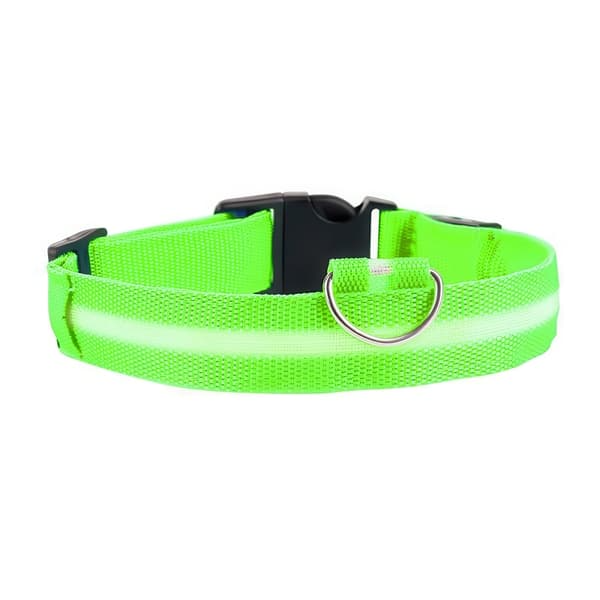 LED-halsband för hund – Uppladdningsbart reflekterande säkerhetshalsband LED-halsband för hund – Uppladdningsbart reflekterande säkerhetshalsband